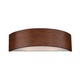 Dervish Wall Sconce - Mahogany / Frosted