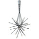 Zazu 28 Light Chandelier - Black / Chrome Zazu 28 Light Chandelier - Black / Chrome