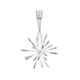 Zazu 20 Light Chandelier - White / Chrome