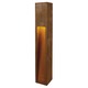 Rusty Slot 50 /80 Exterior Bollard - Rusty Iron / 