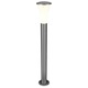 Alpa Cone 75 /100 Exterior Bollard - Stone Grey / White