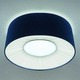 Velvet Ceiling Flush Mount -  / Blue / Warm White