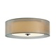 Puri Ceiling Flush Mount - Satin Nickel / Silver Organza Puri Ceiling Flush Mount - Satin Nickel / Silver Organza