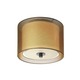 Puri Ceiling Flush Mount - Black Brass / Bronze Organza Puri Ceiling Flush Mount - Black Brass / Bronze Organza