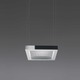 Altrove 600 Direct Light Suspension - Stainless Steel / Transparent