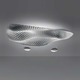 Cosmic Angel Ceiling Flush Mount - Aluminum / Opal Cosmic Angel Ceiling Flush Mount - Aluminum / Opal