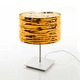 Aqua Cil Table Lamp - Steel / Polished Metallic Orange Aqua Cil Table Lamp - Steel / Polished Metallic Orange