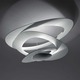 Pirce Semi Flush Ceiling Mount - Aluminum / 