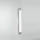 2.5 Square 26 Inch 14W Wall Mount - Aluminum / Frosted