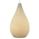 FreeJack LED Brulee Pendant - Satin Nickel / White
