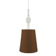 FreeJack LED Kiev Pendant - Satin Nickel / Brown / Frost FreeJack LED Kiev Pendant - Satin Nickel / Brown / Frost
