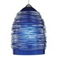 FreeJack LED Small Nest Pendant - Satin Nickel / Cobalt FreeJack LED Small Nest Pendant - Satin Nickel / Cobalt