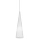 FreeJack LED Pinnacle Pendant - Satin Nickel / White FreeJack LED Pinnacle Pendant - Satin Nickel / White