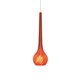 FreeJack LED Savoy Pendant - Satin Nickel / Red