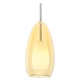 Tear-SI Pendant - Satin Nickel / Amber Tear-SI Pendant - Satin Nickel / Amber