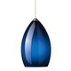 FreeJack LED Firefrost Pendant - Satin Nickel / Cobalt FreeJack LED Firefrost Pendant - Satin Nickel / Cobalt