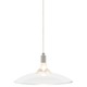 Kable Lite Diz Pendant - Satin Nickel / Clear Kable Lite Diz Pendant - Satin Nickel / Clear