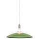 Kable Lite Diz Pendant - Satin Nickel / Olive Green Kable Lite Diz Pendant - Satin Nickel / Olive Green