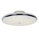 Ciambella Ceiling Flush Mount - Chrome / White Opal Ciambella Ceiling Flush Mount - Chrome / White Opal