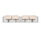 Toby Vanity Bath Bar - Chrome / White Opal Toby Vanity Bath Bar - Chrome / White Opal