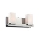 Sleek Vanity Bath Bar - Chrome / White Opal Sleek Vanity Bath Bar - Chrome / White Opal
