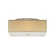 Chambers Ceiling Light - Satin Nickel / Desert Clay Chambers Ceiling Light - Satin Nickel / Desert Clay