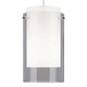 Echo Large Pendant - Satin Nickel / Smoke Echo Large Pendant - Satin Nickel / Smoke