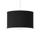 Lexington Pendant - Satin Nickel / Black