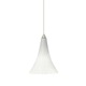 Melrose 2KD Pendant - Satin Nickel / White Frit Melrose 2KD Pendant - Satin Nickel / White Frit