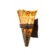Ovation Wall Sconce - Black / Tortoise