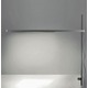 Talak Fluorescent Table with Clamp - Chromed Steel / White Talak Fluorescent Table with Clamp - Chromed Steel / White