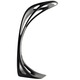 Genesy Floor Lamp - Polished Black / 