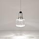 Kristal Cube Suspension - Chrome / Clear Kristal Cube Suspension - Chrome / Clear