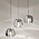 Mizu Multi Light Pendant - Brushed Nickel / Crystal Mizu Multi Light Pendant - Brushed Nickel / Crystal