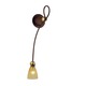 Rose Tulipe Wall Sconce - Rust / Amber Rose Tulipe Wall Sconce - Rust / Amber