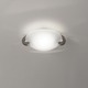 Solune Ceiling Flush Mount - Nickel / White Solune Ceiling Flush Mount - Nickel / White