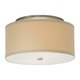 Mulberry Ceiling Flush Mount - Satin Nickel / Desert Clay Mulberry Ceiling Flush Mount - Satin Nickel / Desert Clay