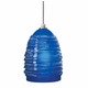 Small Nest 2KD Pendant Light - Satin Nickel / Cobalt Blue