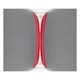Cadmo Fluorescent Wall Light Dimmable - Red / White Cadmo Fluorescent Wall Light Dimmable - Red / White