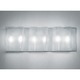 Logico Micro Triple Wall Sconce - Grey / White