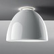 Nur Mini Gloss Ceiling Light - Polished White Nur Mini Gloss Ceiling Light - Polished White /