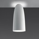Nur 75 Gloss Ceiling Light - Polished White / 