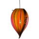 Amore Onion FJ Pendant - Satin Nickel / Red Onion