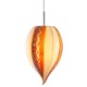 Amore Onion FJ Pendant - Satin Nickel / White Onion