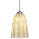 Zanfirico FJ Pendant - Satin Nickel / Zanfirico White Zanfirico FJ Pendant - Satin Nickel / Zanfirico White