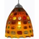 Elan FJ Pendant - Satin Nickel / Golderod