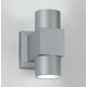 Dupla LED Double Wall Light  - Grey / Silver