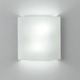 Facet Wall Light - White / White Glass Facet Wall Light - White / White Glass