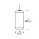 KL LED Ecran Pendant - /