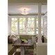 Trace Semi Flush Ceiling Light - Satin Nickel / Crystal Trace Semi Flush Ceiling Light - Satin Nickel / Crystal
